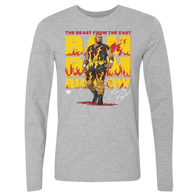 Bam Bam Bigelow Men's Long Sleeve T-Shirt | 500 LEVEL