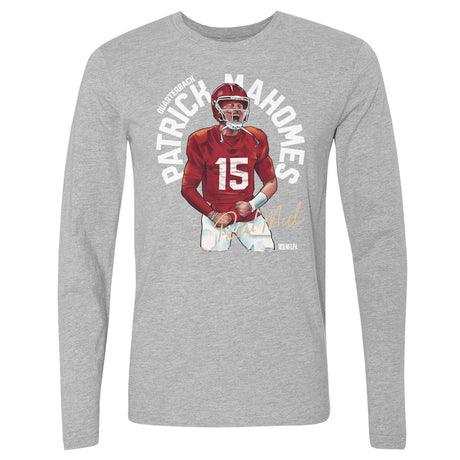 Patrick Mahomes Men's Long Sleeve T-Shirt | 500 LEVEL