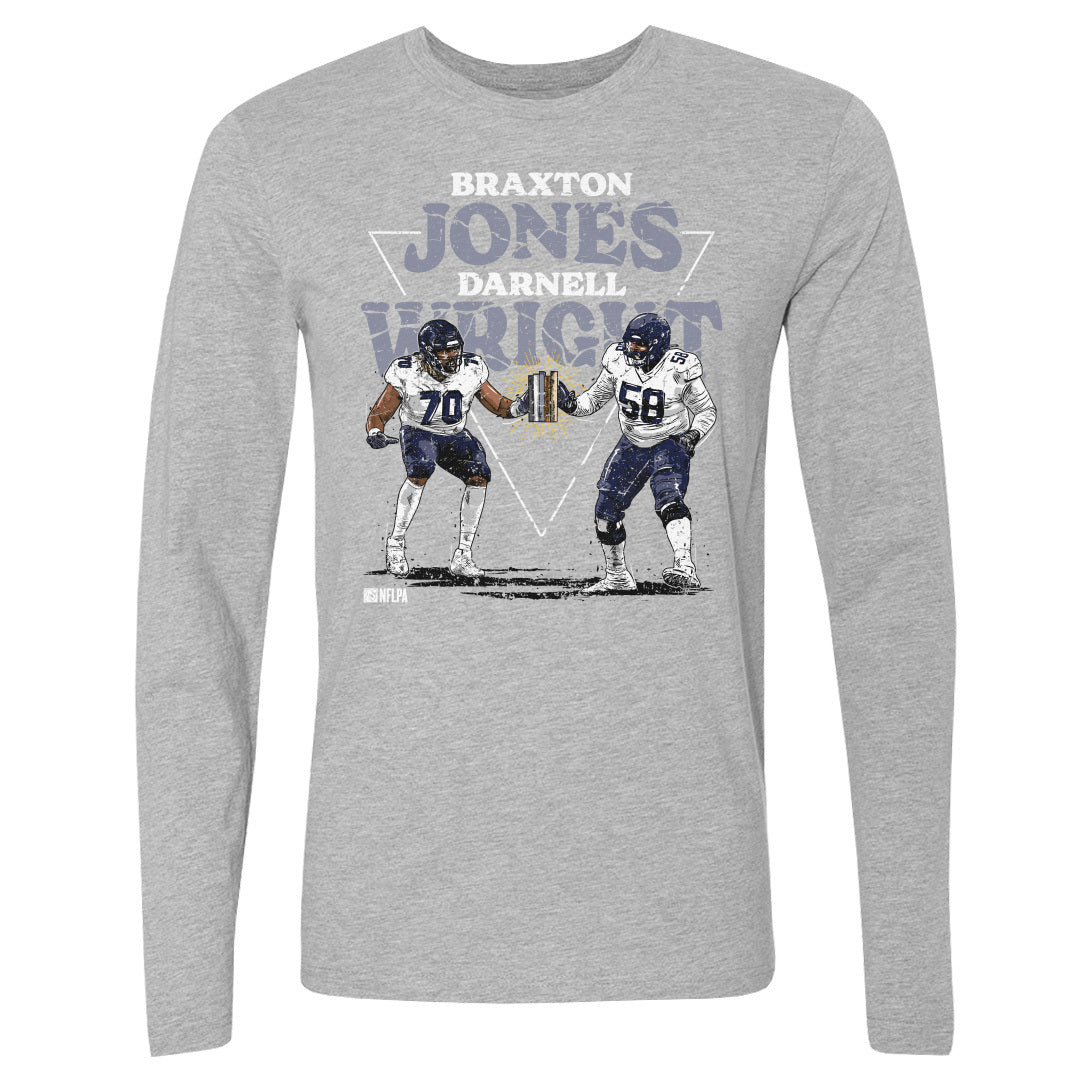 Braxton Jones Men's Long Sleeve T-Shirt | 500 LEVEL