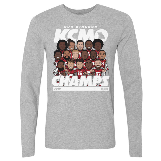 Kansas City Men's Long Sleeve T-Shirt | 500 LEVEL
