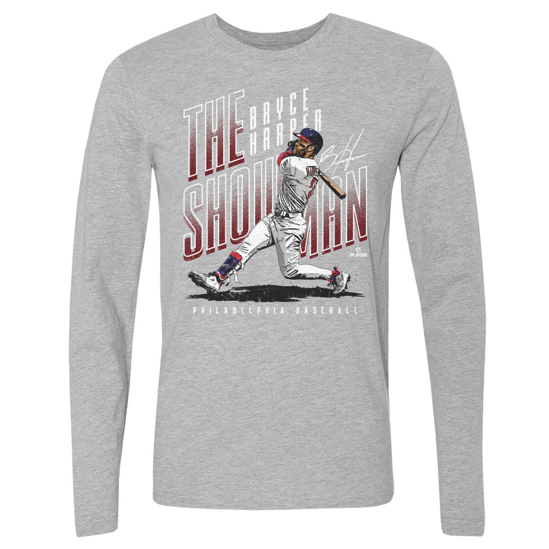 Bryce Harper Men's Long Sleeve T-Shirt | 500 LEVEL