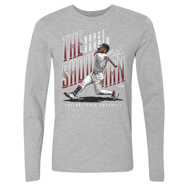 Bryce Harper Men's Long Sleeve T-Shirt | 500 LEVEL