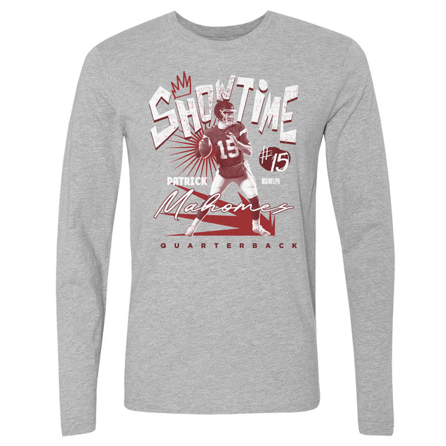 Patrick Mahomes Men's Long Sleeve T-Shirt | 500 LEVEL