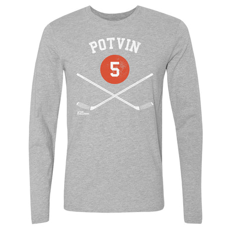 Denis Potvin Men's Long Sleeve T-Shirt | 500 LEVEL