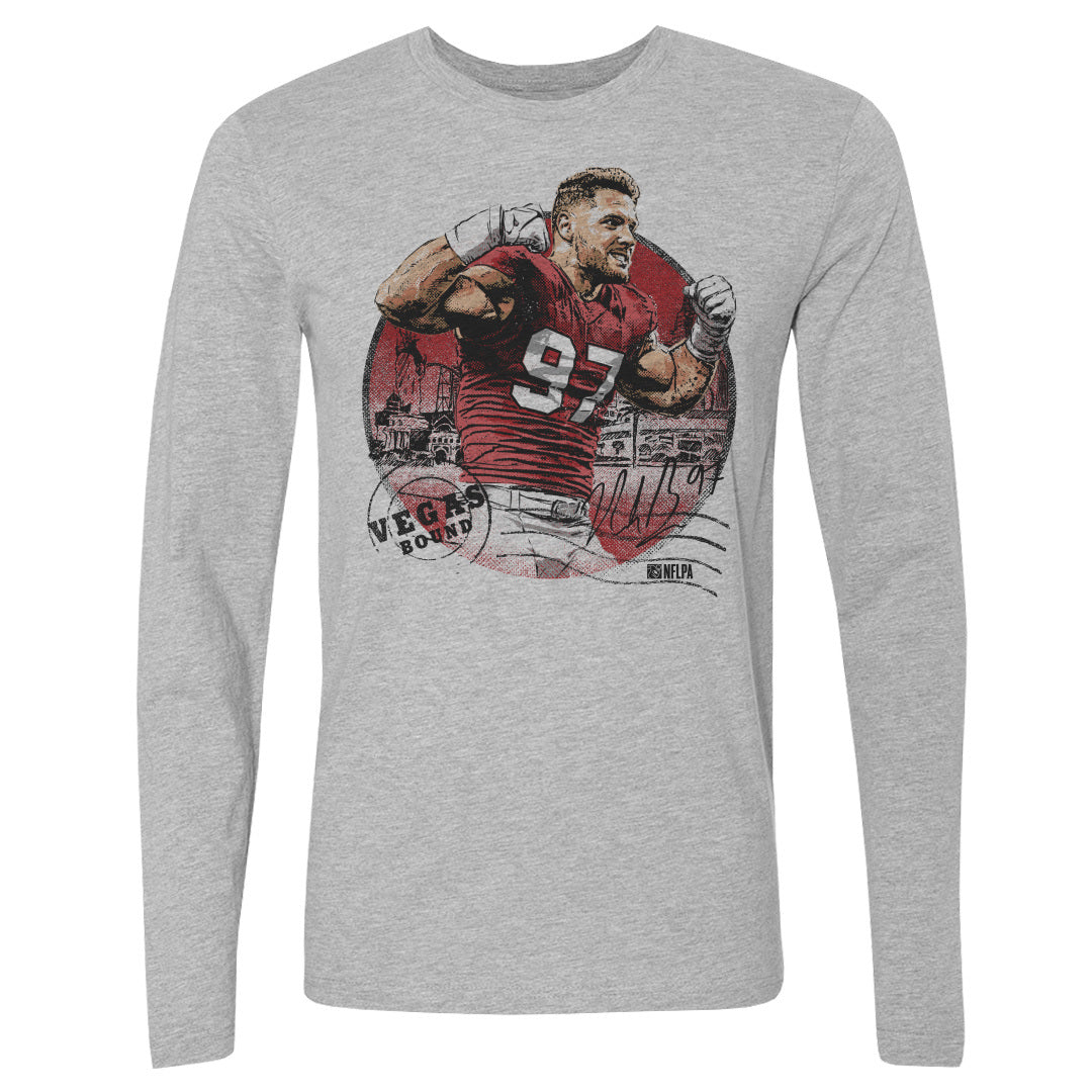 Nick Bosa Men's Long Sleeve T-Shirt | 500 LEVEL