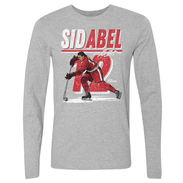 Sid Abel Men's Long Sleeve T-Shirt | 500 LEVEL