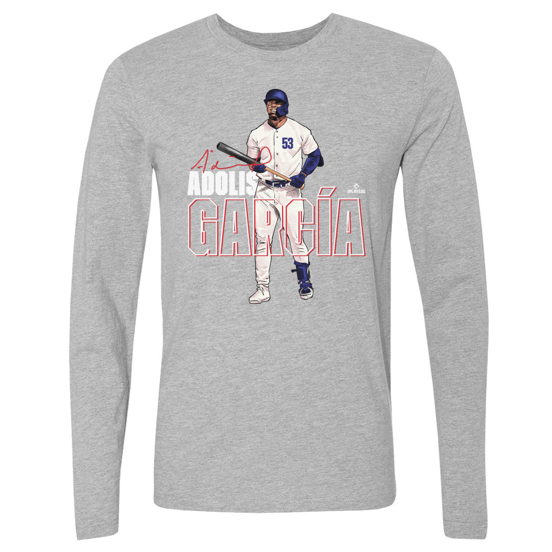 Adolis Garcia Men's Long Sleeve T-Shirt | 500 LEVEL