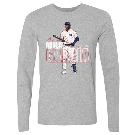 Adolis Garcia Men's Long Sleeve T-Shirt | 500 LEVEL