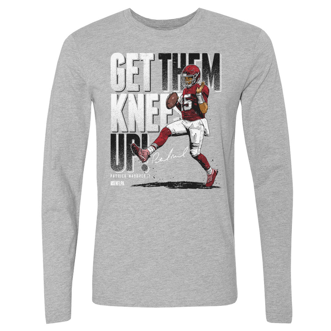 Patrick Mahomes Men's Long Sleeve T-Shirt | 500 LEVEL