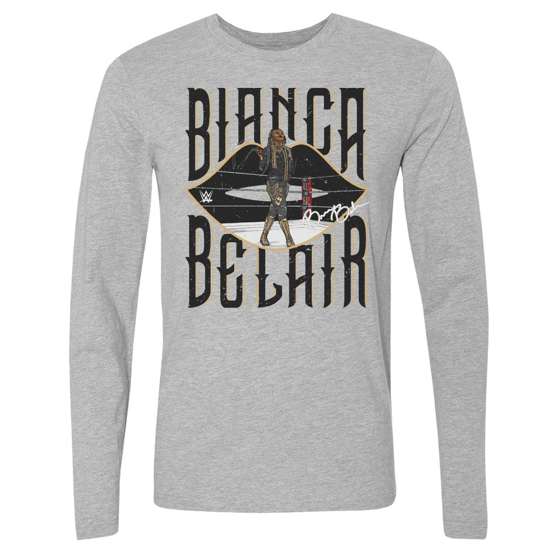 Bianca Belair Men's Long Sleeve T-Shirt | 500 LEVEL