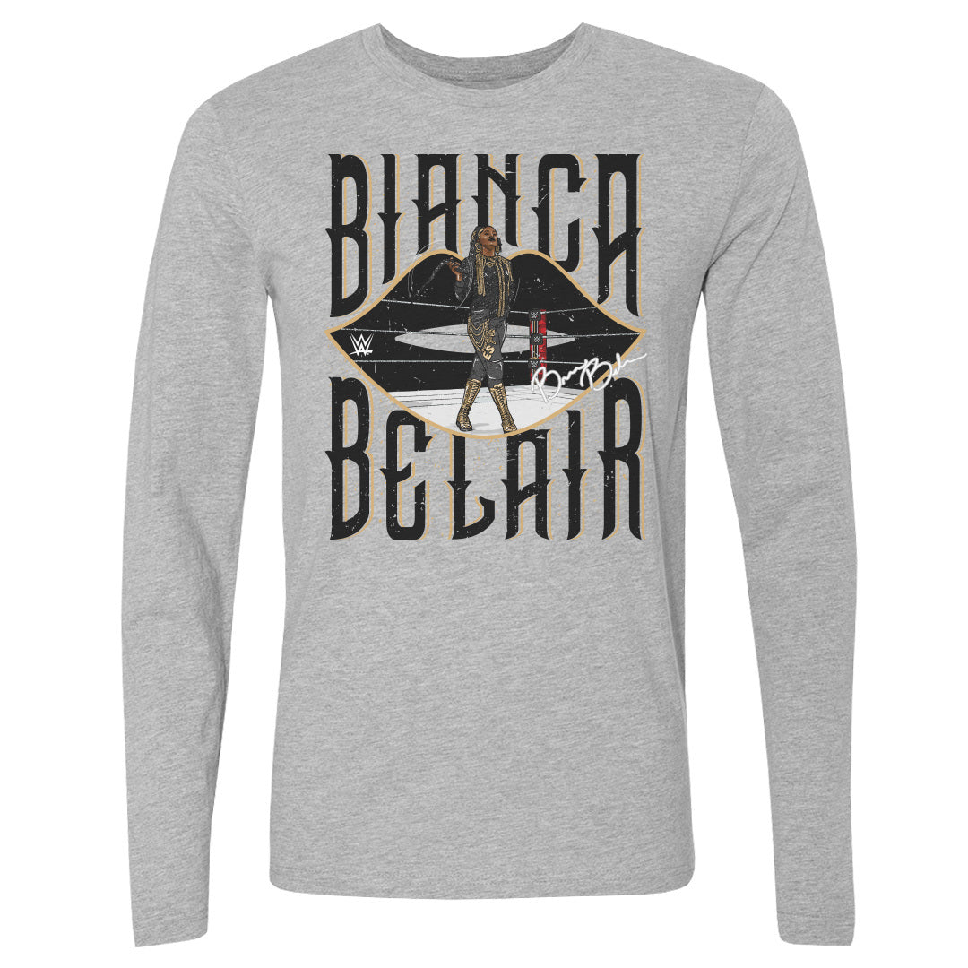 Bianca Belair Men&#39;s Long Sleeve T-Shirt | 500 LEVEL