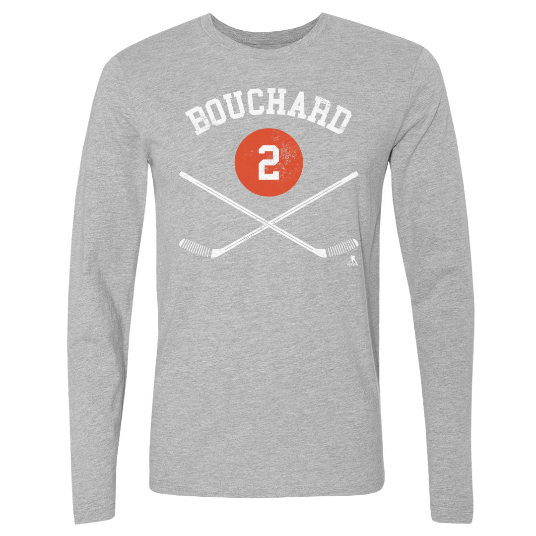 Evan Bouchard Men&#39;s Long Sleeve T-Shirt | 500 LEVEL