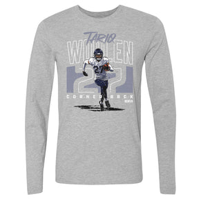 Tariq Woolen Men's Long Sleeve T-Shirt | 500 LEVEL