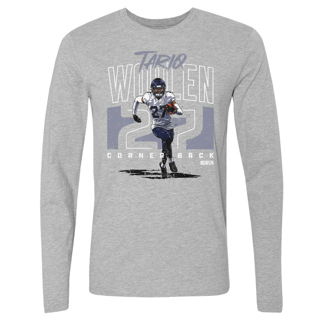 Tariq Woolen Men's Long Sleeve T-Shirt | 500 LEVEL