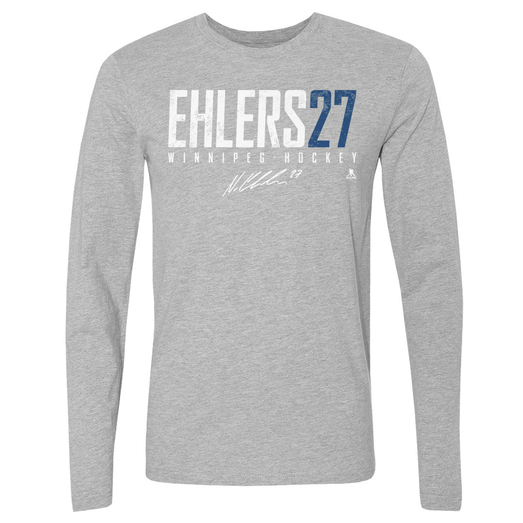 Nikolaj Ehlers Men&#39;s Long Sleeve T-Shirt | 500 LEVEL