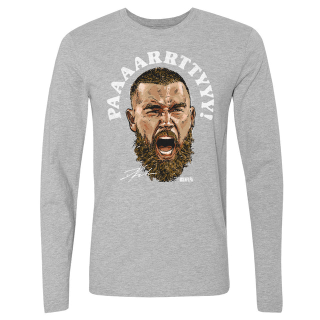 Travis Kelce Men's Long Sleeve T-Shirt | 500 LEVEL
