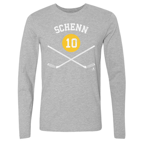 Brayden Schenn Men's Long Sleeve T-Shirt | 500 LEVEL