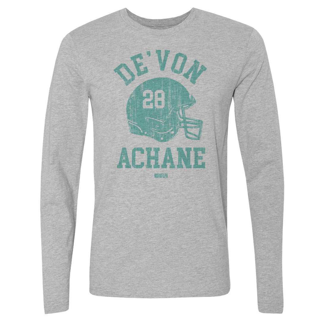 De'Von Achane Men's Long Sleeve T-Shirt | 500 LEVEL