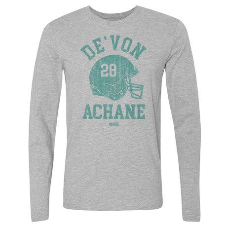 De'Von Achane Men's Long Sleeve T-Shirt | 500 LEVEL