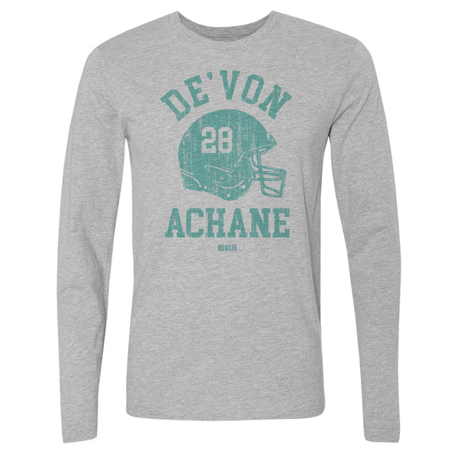 De'Von Achane Men's Long Sleeve T-Shirt | 500 LEVEL