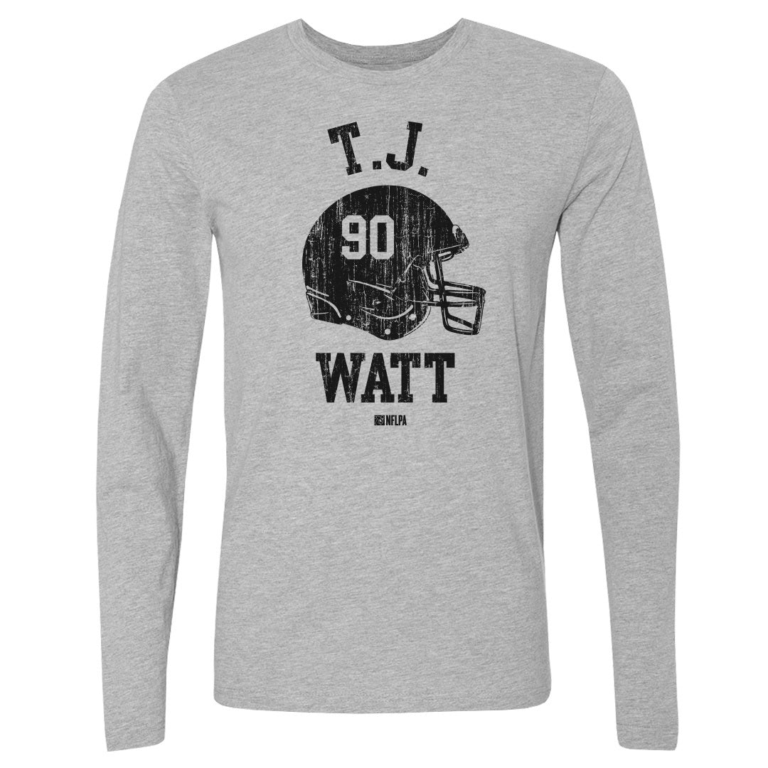 T.J. Watt Men's Long Sleeve T-Shirt | 500 LEVEL
