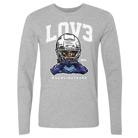 Damar Hamlin Men's Long Sleeve T-Shirt | 500 LEVEL