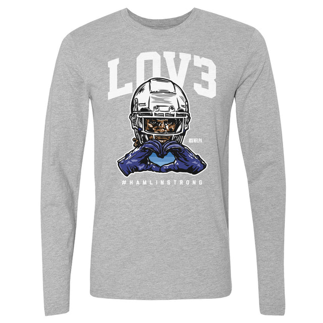 Damar Hamlin Men's Long Sleeve T-Shirt | 500 LEVEL