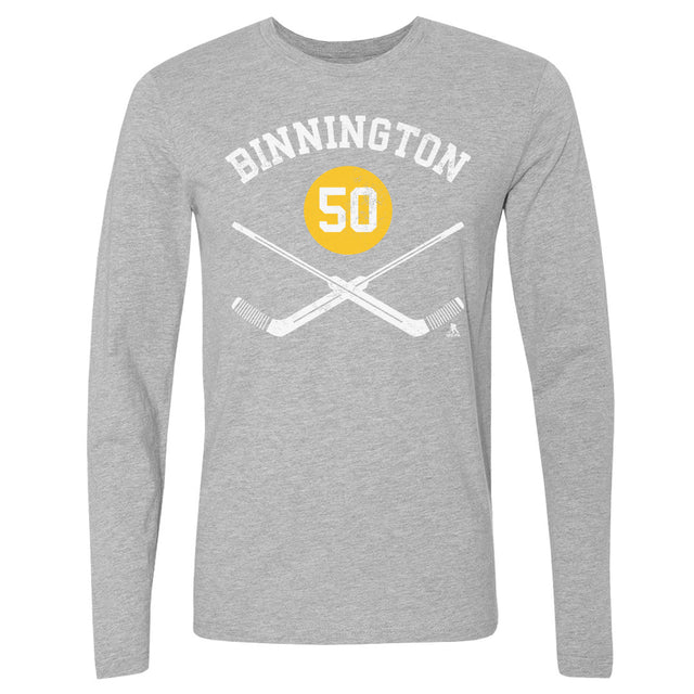 Jordan Binnington Men's Long Sleeve T-Shirt | 500 LEVEL