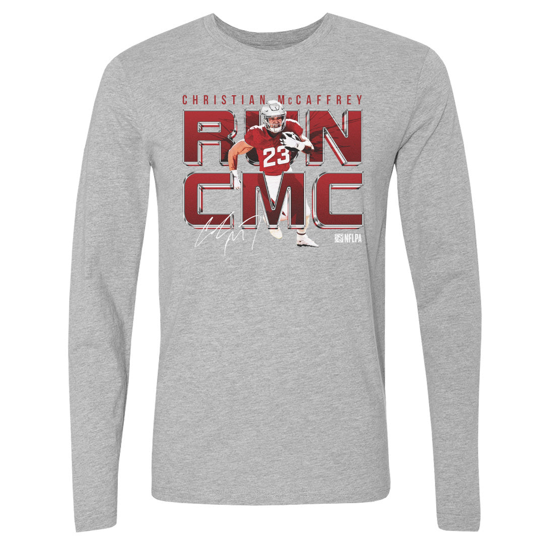 Christian McCaffrey Men's Long Sleeve T-Shirt | 500 LEVEL