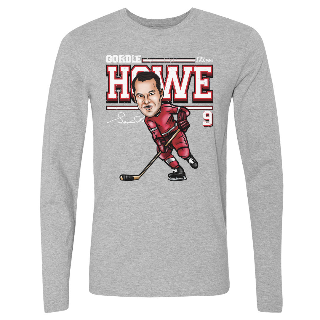 Gordie Howe Men's Long Sleeve T-Shirt | 500 LEVEL