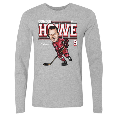 Gordie Howe Men's Long Sleeve T-Shirt | 500 LEVEL