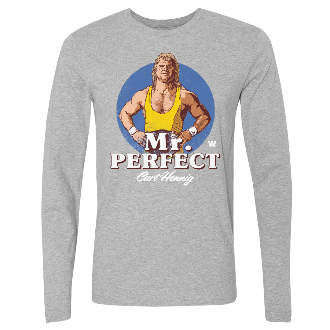 Mr. Perfect Men's Long Sleeve T-Shirt | 500 LEVEL