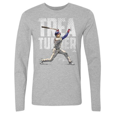 Trea Turner Men's Long Sleeve T-Shirt | 500 LEVEL