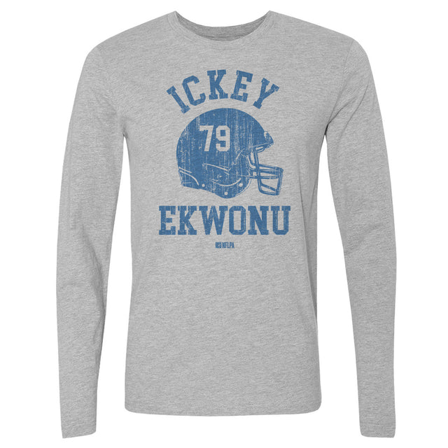 Ickey Ekwonu Men's Long Sleeve T-Shirt | 500 LEVEL