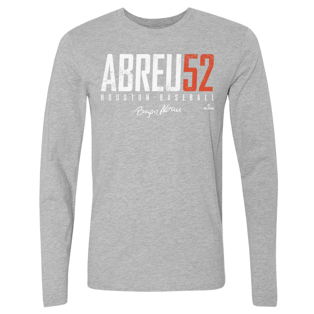Bryan Abreu Men's Long Sleeve T-Shirt | 500 LEVEL
