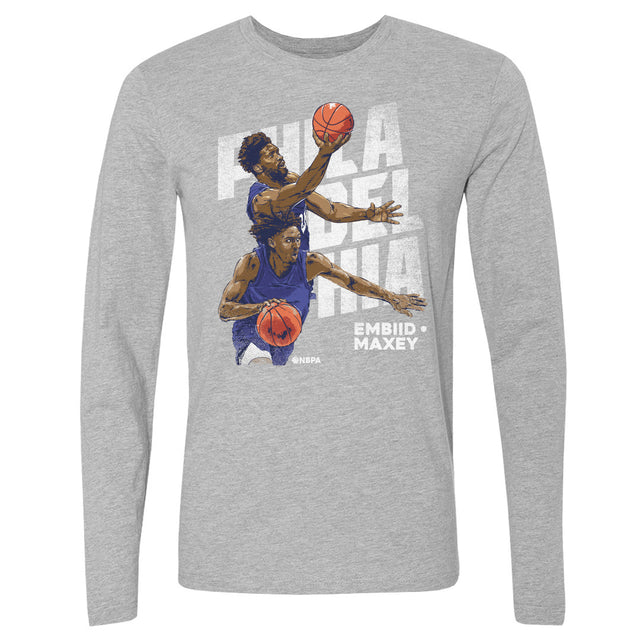 Joel Embiid Men's Long Sleeve T-Shirt | 500 LEVEL