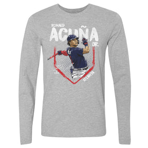 Ronald Acuna Jr. Men's Long Sleeve T-Shirt | 500 LEVEL