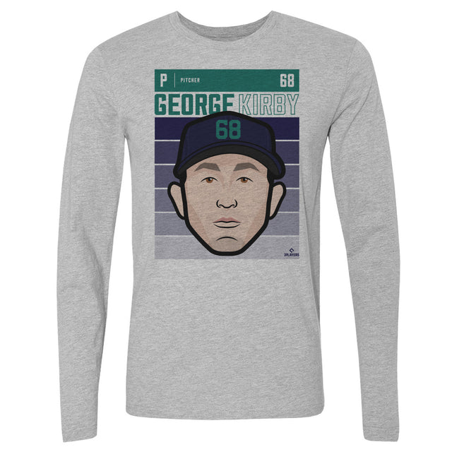 George Kirby Men's Long Sleeve T-Shirt | 500 LEVEL