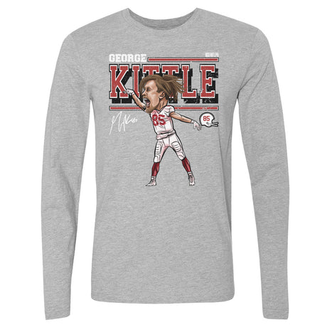 George Kittle Men's Long Sleeve T-Shirt | 500 LEVEL