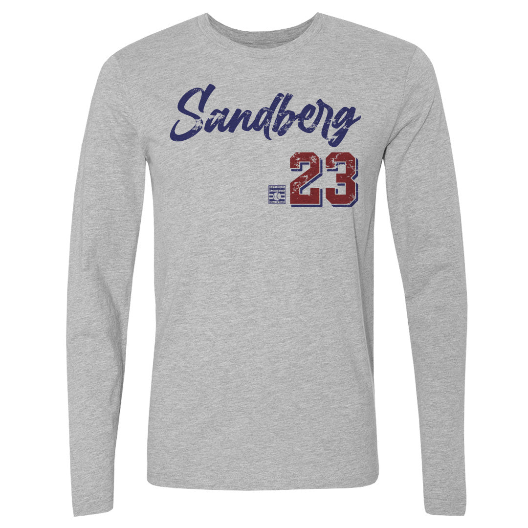 Ryne Sandberg Men's Long Sleeve T-Shirt | 500 LEVEL