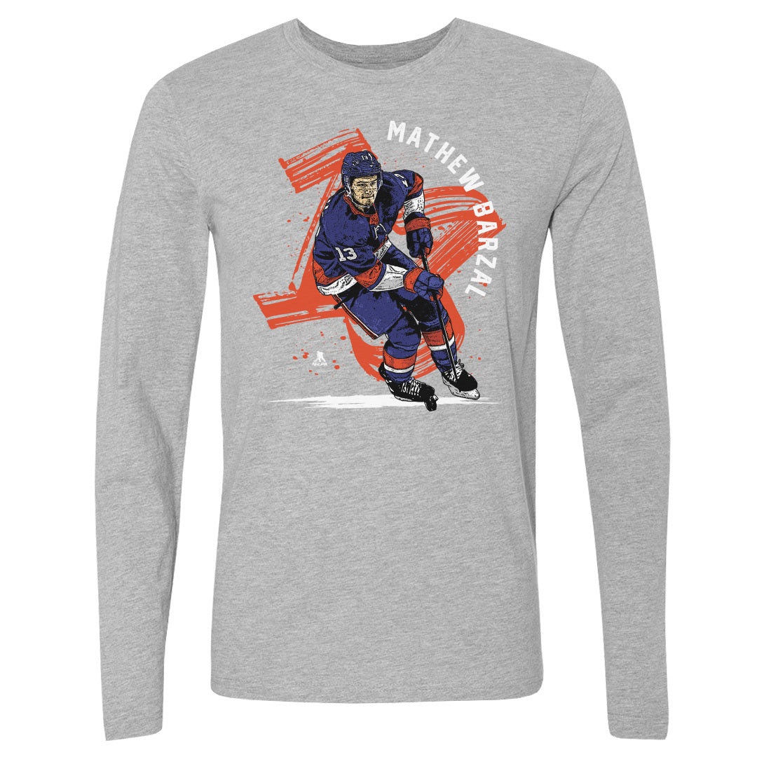 Mathew Barzal Men's Long Sleeve T-Shirt | 500 LEVEL