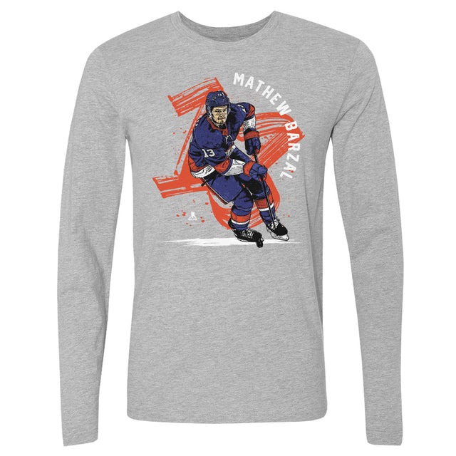 Mathew Barzal Men's Long Sleeve T-Shirt | 500 LEVEL