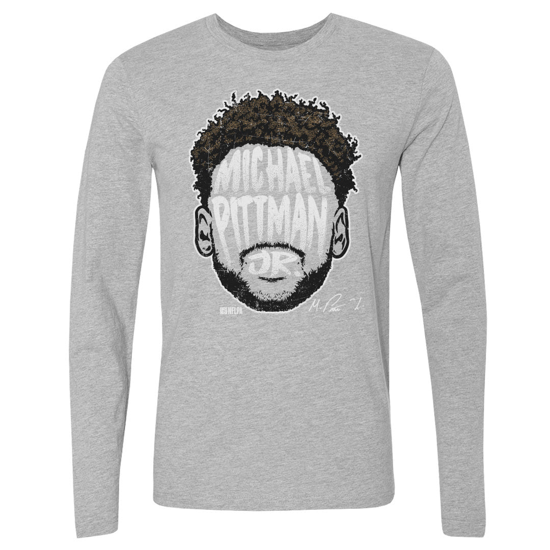 Michael Pittman Jr. Men's Long Sleeve T-Shirt | 500 LEVEL