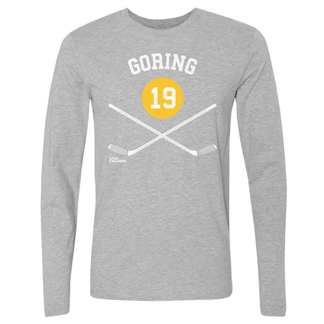 Butch Goring Men's Long Sleeve T-Shirt | 500 LEVEL