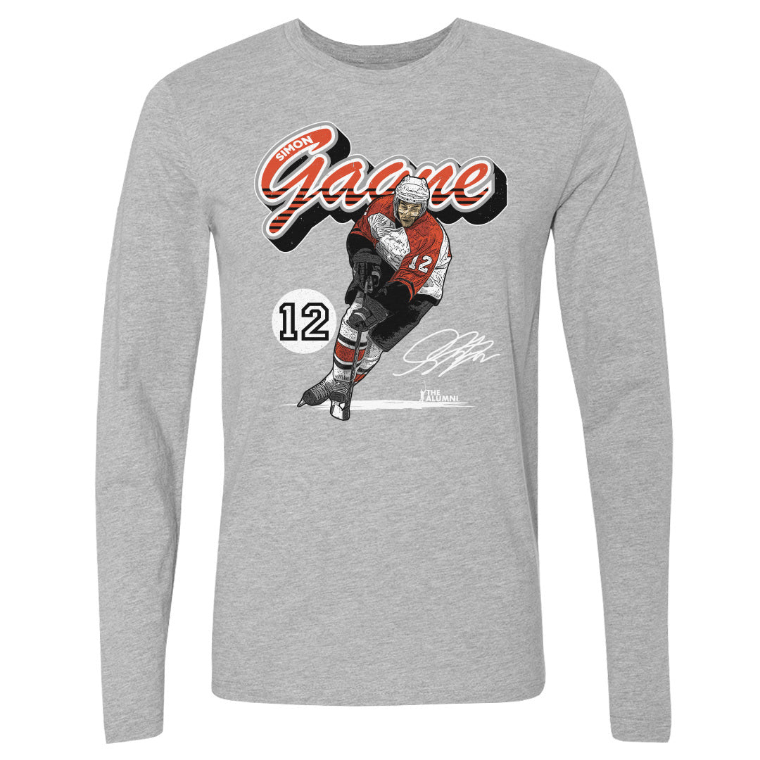 Simon Gagne Men's Long Sleeve T-Shirt | 500 LEVEL
