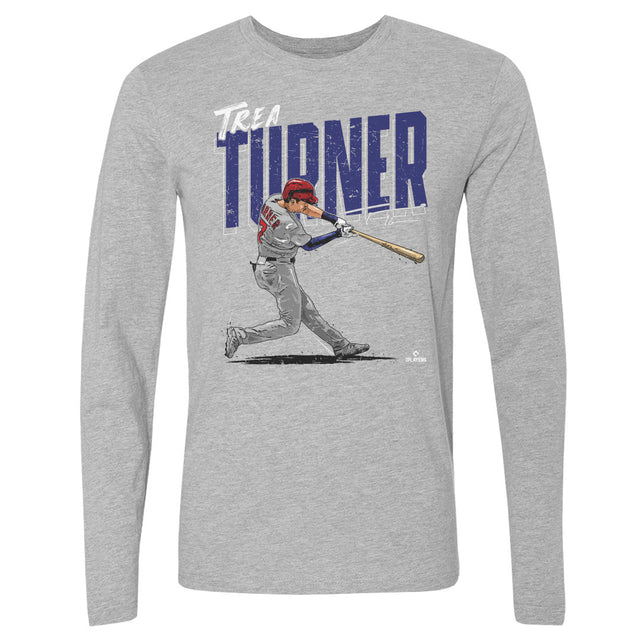 Trea Turner Men's Long Sleeve T-Shirt | 500 LEVEL