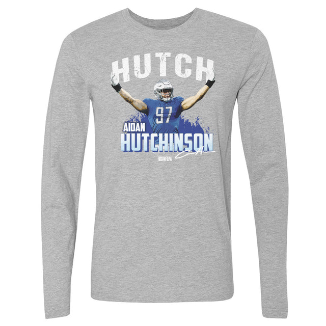 Aidan Hutchinson Men's Long Sleeve T-Shirt | 500 LEVEL