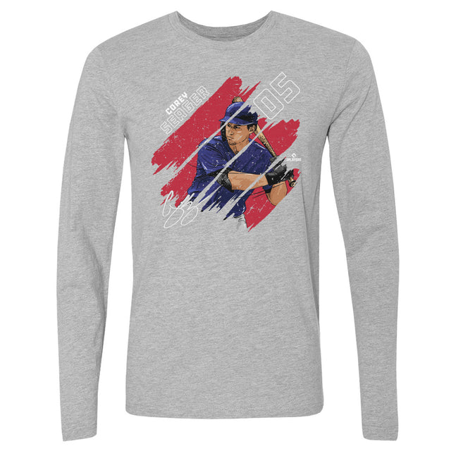 Corey Seager Men's Long Sleeve T-Shirt | 500 LEVEL