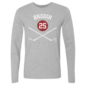 Jonas Brodin Men's Long Sleeve T-Shirt | 500 LEVEL