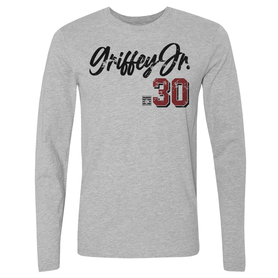 Ken Griffey Jr. Men's Long Sleeve T-Shirt | 500 LEVEL